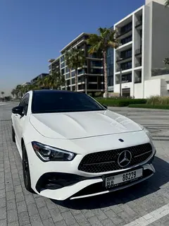 Rent a 2023 Mercedes-Benz CLA-Class in Azizi Riviera rental in Azizi Riviera, Dubai