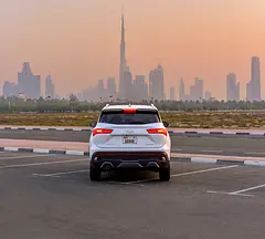 Hire 2023 Chevrolet Captiva in Al Garhoud photo 3