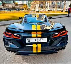 Rent a 2021 Chevrolet Corvette in Palm Jumeirah photo 4