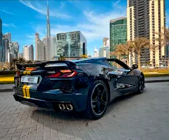 Rent a 2021 Chevrolet Corvette in Palm Jumeirah photo 5
