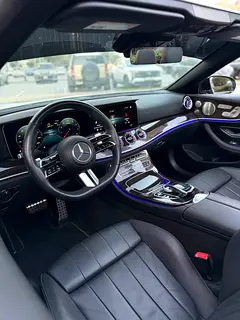 Rent a 2024 Mercedes-Benz E-Class Coupe in Business Bay photo 3
