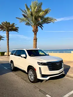 Rent a 2024 Cadillac Escalade in Downtown Dubai photo 3