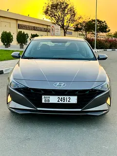 Hire 2022 Hyundai Elantra in Nad Al Sheba 3 photo 2