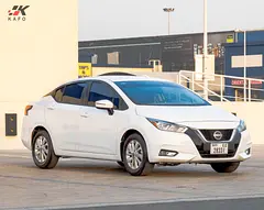 Rent a 2024 Nissan Sunny in Emirates Golf Club Residences photo 2